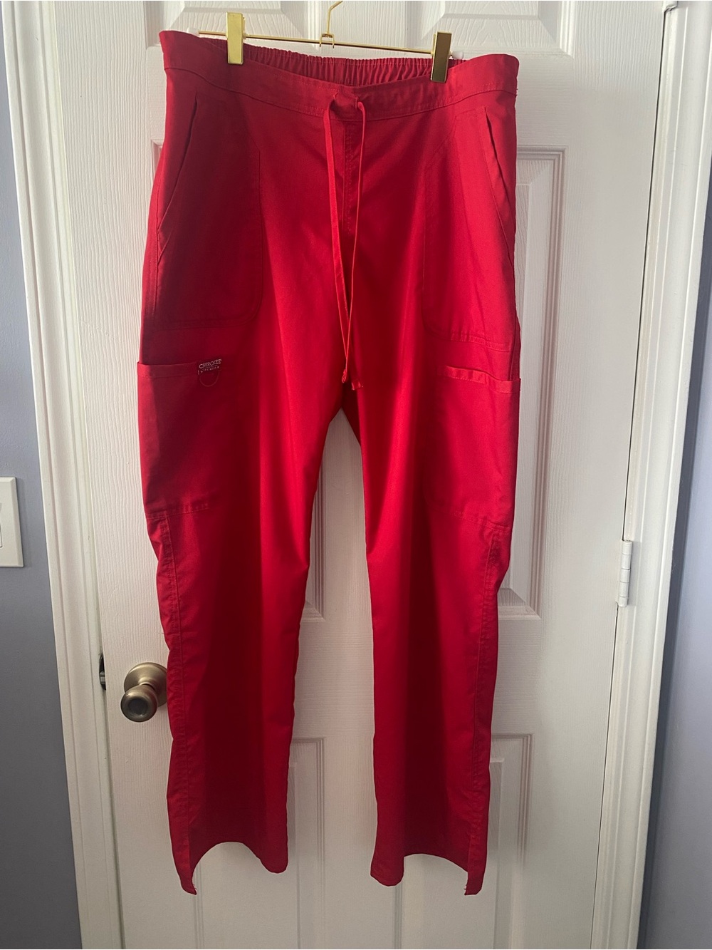 Cherokee Revolution Mid Rise Drawstring Scrub Pants - Picture 9 of 15